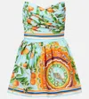 Dolce & Gabbana Printed Cotton Romper