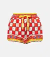 Dolce & Gabbana Printed Cotton Shorts