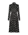 Dolce & Gabbana Dress With Dg Print In Black