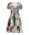 Dolce & Gabbana Printed Dress In Multi