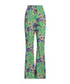 Dolce & Gabbana Printed Flared Pants In Multi