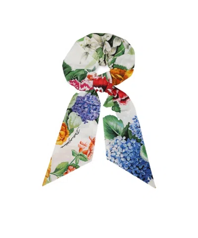 Dolce & Gabbana Printed Hair Band In Multicolor