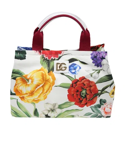 Dolce & Gabbana Printed Handbag In Multicolor