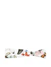 Dolce & Gabbana Printed Headband In White
