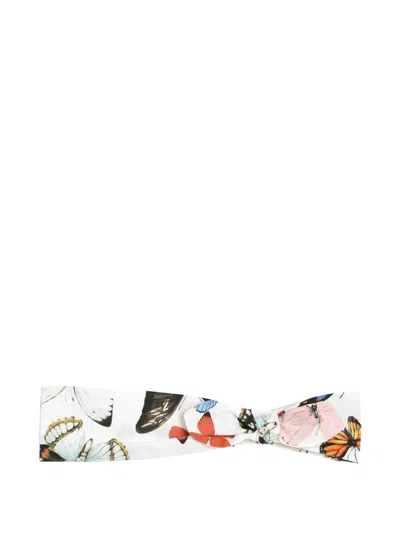 Dolce & Gabbana Babies' Printed Headband In White
