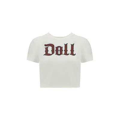 Dolce & Gabbana Printed Jersey T-shirt In White