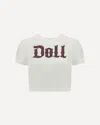 Dolce & Gabbana Women Printed Jersey T-shirt In White
