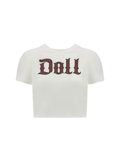 Dolce & Gabbana Printed Jersey T-shirt In White