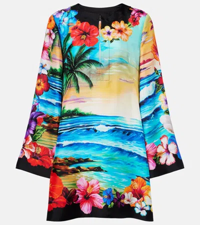 Dolce & Gabbana Printed Kaftan In Multi