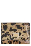 DOLCE & GABBANA PRINTED LEATHER WALLET