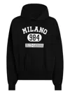 Dolce & Gabbana Men Printed Long-sleeved Hoodie In Black