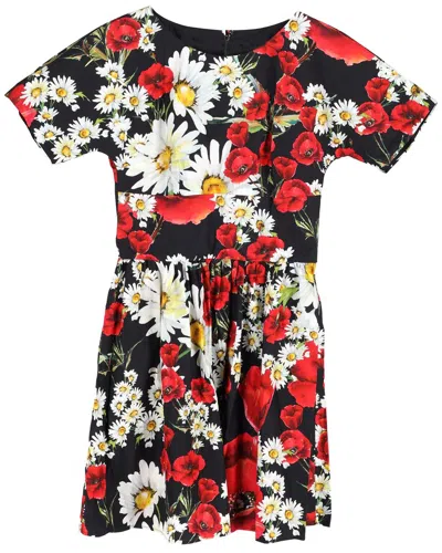 Dolce & Gabbana Printed Mini Dress In Multi