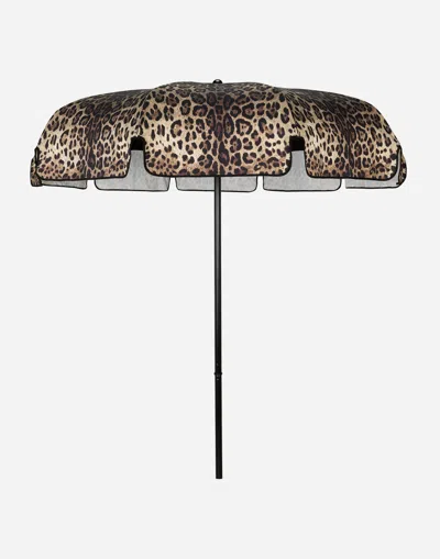 Dolce & Gabbana Printed Outdoor Umbrella In マルチカラー