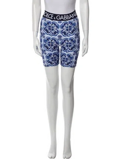 Pre-owned Dolce & Gabbana Printed Pajamas In White