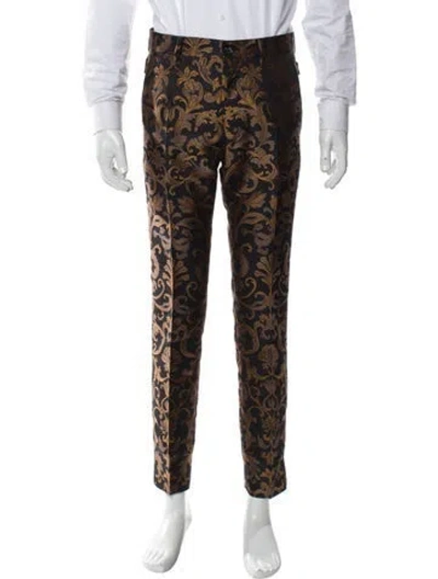 Pre-owned Dolce & Gabbana Printed Pants In Multi