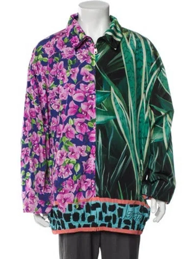 Pre-owned Dolce & Gabbana Printed Parka In Multi
