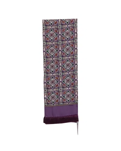 Pre-owned Dolce & Gabbana Printed Scarf (authentic Pre-loved)