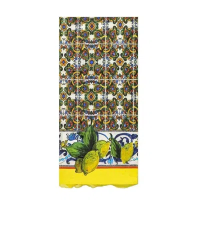 Dolce & Gabbana Printed Scarf In Multicolor