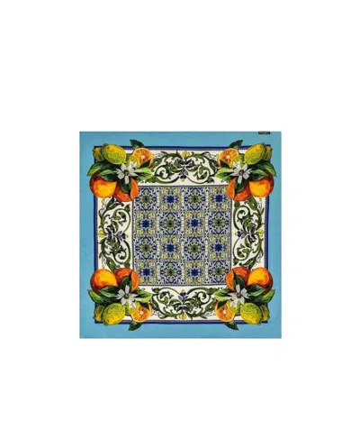 Dolce & Gabbana Printed Scarf In Multicolor