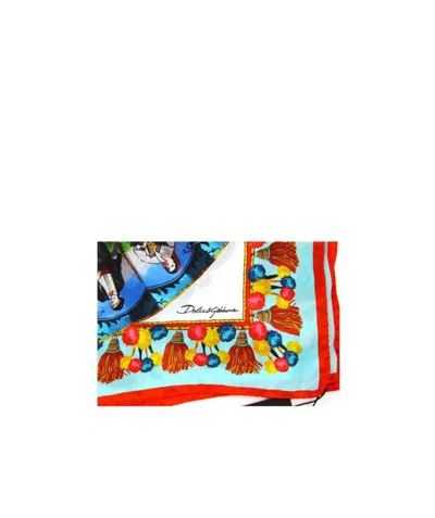 Dolce & Gabbana Printed Scarf In Multicolor