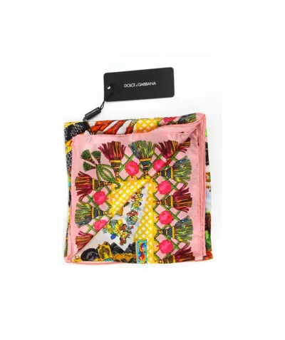 Dolce & Gabbana Printed Scarf In Multicolor