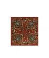 Dolce & Gabbana Printed Scarf In Red