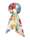 Dolce & Gabbana Printed Scrunchie In White