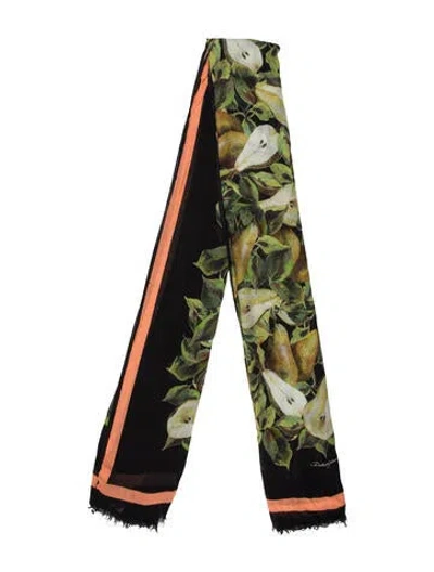 Pre-owned Dolce & Gabbana Printed Shawl In Multi