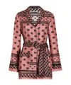 Dolce & Gabbana Printed Shirt In Pink