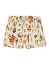 Dolce & Gabbana Printed Shorts In Neutral