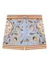 Dolce & Gabbana Printed Shorts In Blue