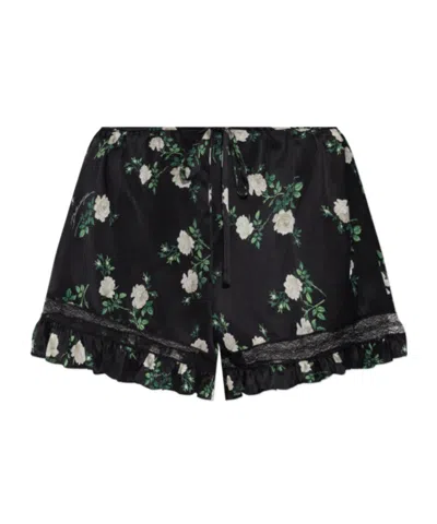 Dolce & Gabbana Printed Shorts In Black