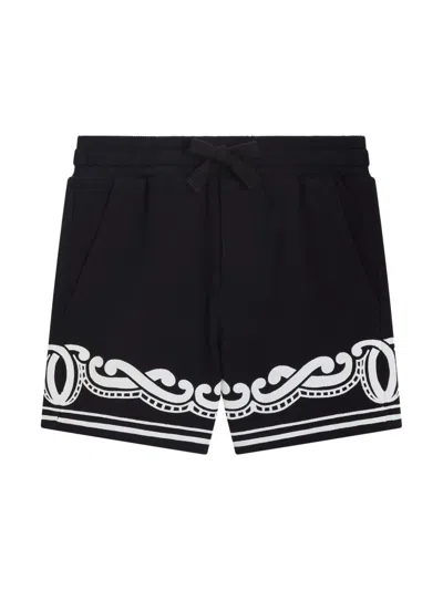 Dolce & Gabbana Babies' Printed Shorts In Blue