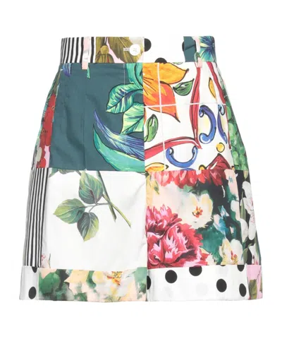 Dolce & Gabbana Printed Shorts In Multi