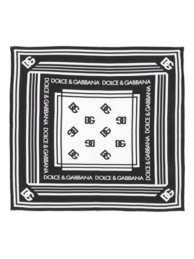 DOLCE & GABBANA DOLCE & GABBANA PRINTED SILK FOULARD