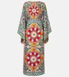 Dolce & Gabbana Printed Silk Gown
