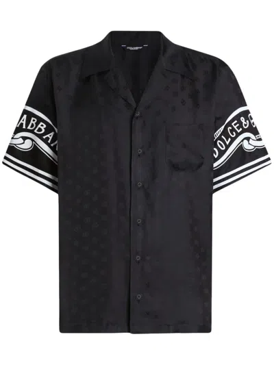 DOLCE & GABBANA DOLCE & GABBANA PRINTED SILK SHIRT