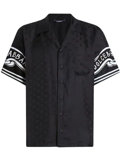 DOLCE & GABBANA DOLCE & GABBANA PRINTED SILK SHIRT