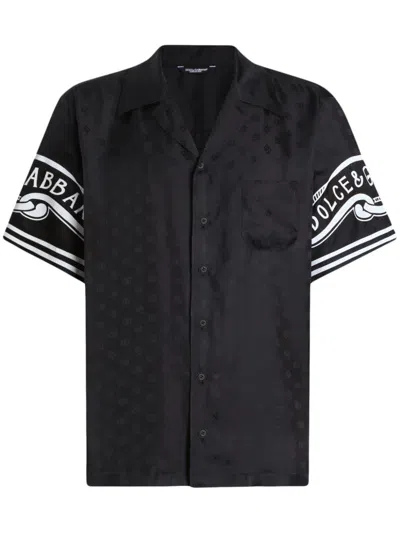 DOLCE & GABBANA PRINTED SILK SHIRT