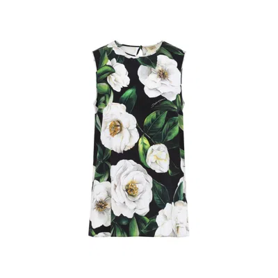 DOLCE & GABBANA DOLCE & GABBANA PRINTED SILK TOP