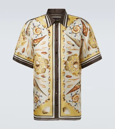 Dolce & Gabbana Short-sleeved Shirt In Multi