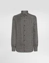 Dolce & Gabbana Private Wardrobe Long Sleeves Shirt In Gray