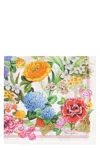 Dolce & Gabbana Printed Silk-twill Shawl In Multicolor