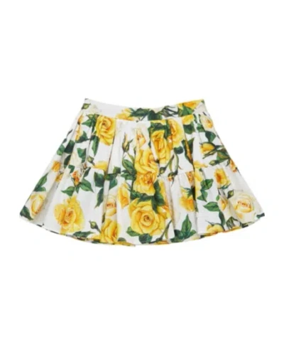 Dolce & Gabbana Kids' Printed Skirt In Multi
