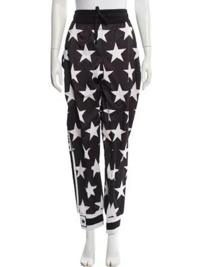 Pre-owned Dolce & Gabbana Printed Straight Leg Pants In Multi