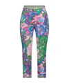 Dolce & Gabbana Printed Stretch Casual Pants In Multi