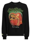 Dolce & Gabbana Sweatshirt With Print And Embroidery In Black