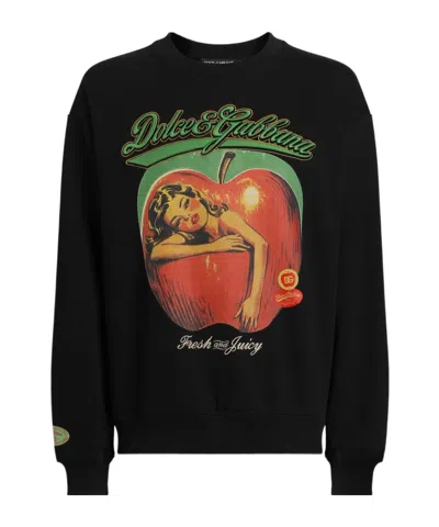 DOLCE & GABBANA PRINTED SWEATSHIRT