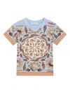 Dolce & Gabbana Printed T-shirt In Blue