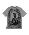 Dolce & Gabbana Printed T-shirt In Gray